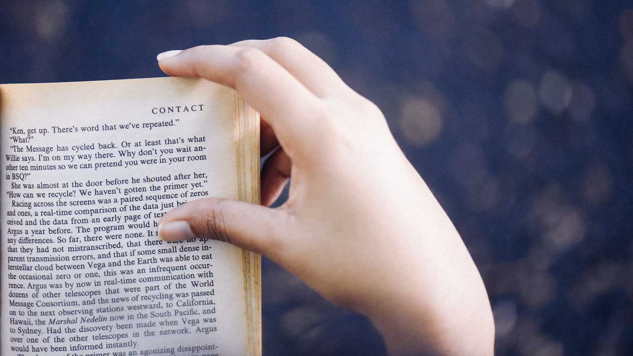 read a book