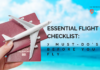 Essential Flight Checklist: 7 Must-Do’s Before You Fly